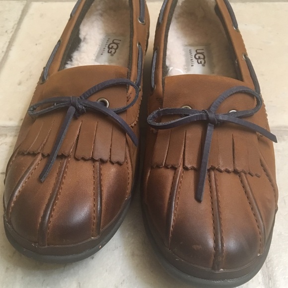 ❌SOLD❌❤️UGG- Fur duck slip on shoes - Picture 2 of 6